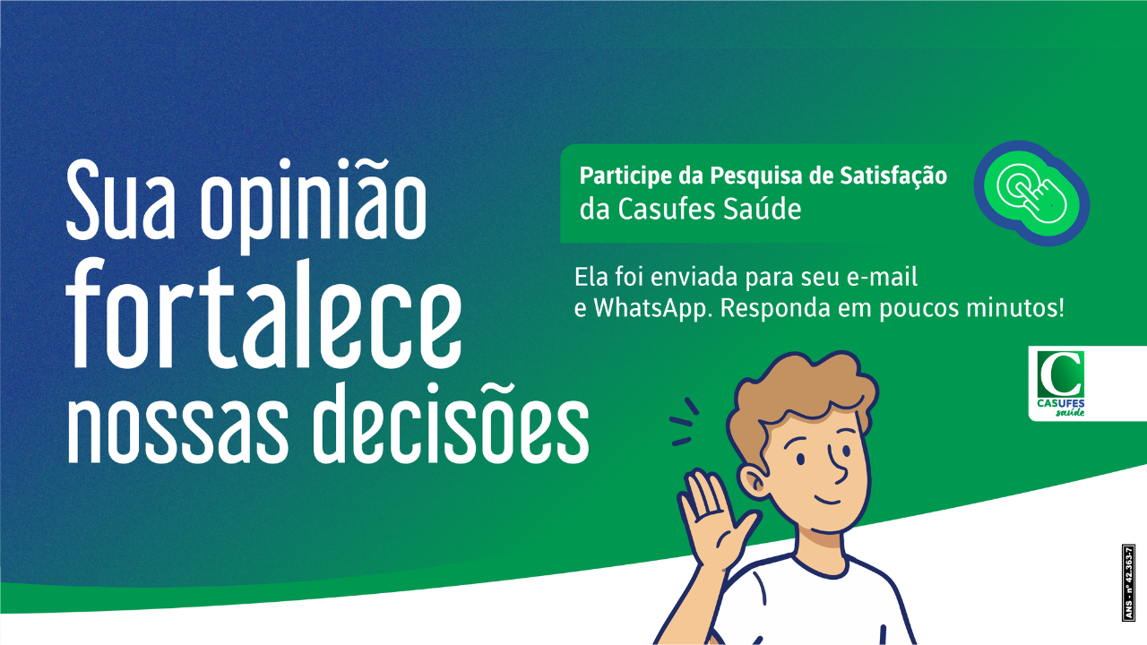Pesquisa de Satisfação 2026 da Casufes está no ar